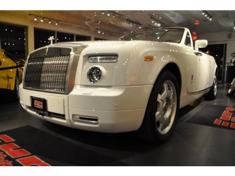 2009 Rolls Royce Phantom Drophead Coupe. English White 2009 Rolls-Royce