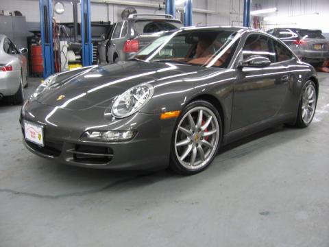 Slate Grey Metallic Porsche 911 Carrera 4S Coupe.  Click to enlarge.