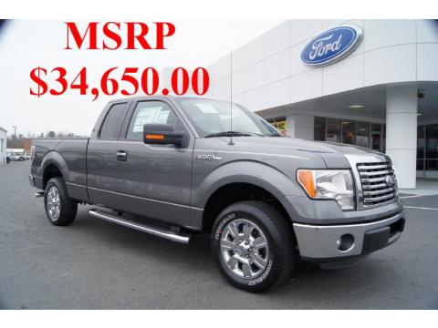 Sterling Grey Metallic Ford F150 XLT SuperCab.  Click to enlarge.