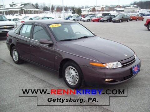 Blackberry Pearl Saturn L Series LS2 Sedan.  Click to enlarge.