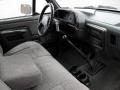 1990 Ford F150 Dark Charcoal Interior #17