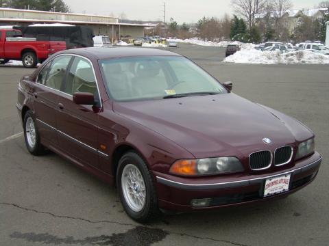 Canyon Red Metallic BMW 5 Series 528i Sedan.  Click to enlarge.