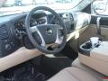  2011 Chevrolet Silverado 1500 Light Cashmere/Ebony Interior #5