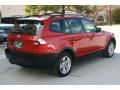  2005 BMW X3 Flamenco Red Metallic #11