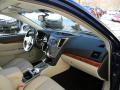  2010 Subaru Legacy Warm Ivory Interior #16