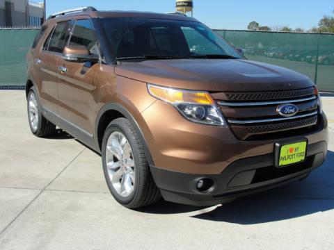 Golden Bronze Metallic Ford Explorer Limited.  Click to enlarge.