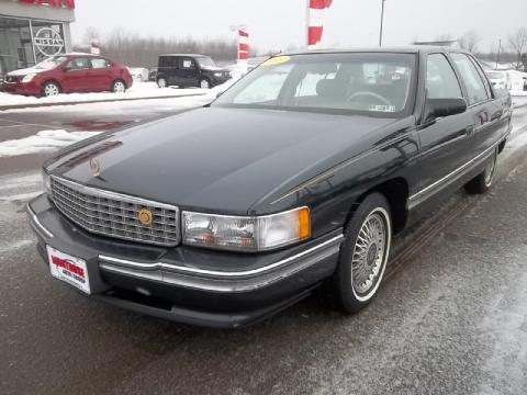 Polo Green Metallic Cadillac DeVille Sedan.  Click to enlarge.