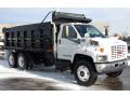 Front 3/4 View of 2005 GMC C Series Topkick C8500 Regular Cab Dump Truck #8
