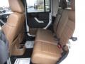  2011 Jeep Wrangler Unlimited Black/Dark Saddle Interior #14