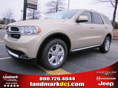 White Gold Dodge Durango Express.  Click to enlarge.