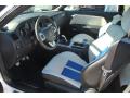  Pearl White/Blue Interior Dodge Challenger #22