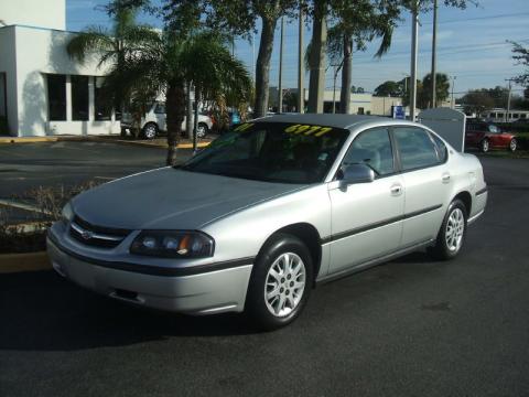 Galaxy Silver Metallic Chevrolet Impala .  Click to enlarge.