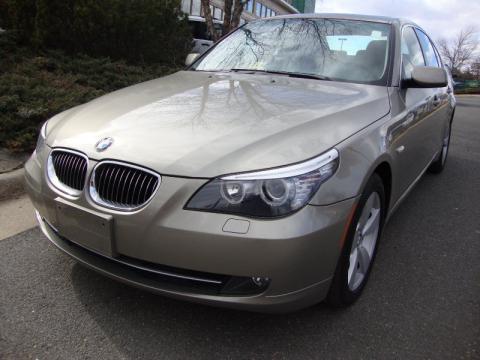 Platinum Bronze Metallic BMW 5 Series 528xi Sedan.  Click to enlarge.