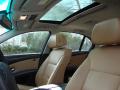  2008 BMW 5 Series Natural Brown Interior #15