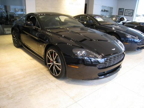 Onyx Black Aston Martin V8 Vantage N420 Coupe.  Click to enlarge.