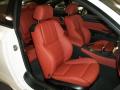  2011 BMW M3 Fox Red Novillo Leather Interior #28