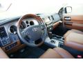  2011 Toyota Sequoia Red Rock Interior #4