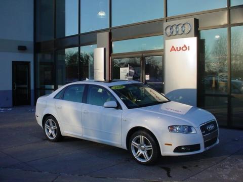 Ibis White 2008 Audi A4 2.0T audi a4 s line white. Ibis White 2008 Audi A4 2.0T
