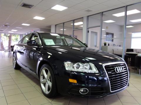 Night Blue Pearl Effect Audi A6 3.0T quattro Sedan.  Click to enlarge.