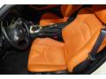  2010 Nissan 370Z Persimmon Leather Interior #9