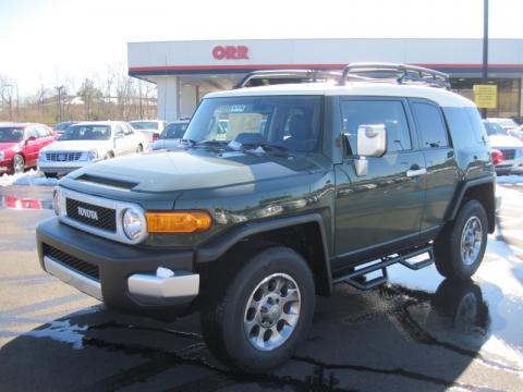 2011 Toyota Fj Cruiser Interior. Army Green 2011 Toyota FJ