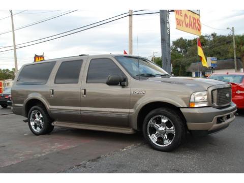 Mineral Gray Metallic Ford Excursion Limited.  Click to enlarge.