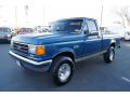 Front 3/4 View of 1989 Ford F150 Regular Cab 4x4 #6