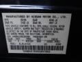 Nissan Color Code BW9 Majestic Blue Metallic #15