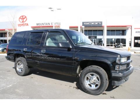 Onyx Black Chevrolet Tahoe LT 4x4.  Click to enlarge.