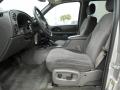  2004 Chevrolet TrailBlazer Pewter Interior #13