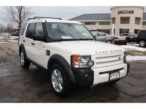 Alaska White Land Rover LR3 V8 HSE.  Click to enlarge.