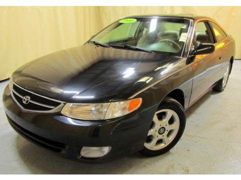 Black Sand Pearl Toyota Solara SE V6 Coupe.  Click to enlarge.