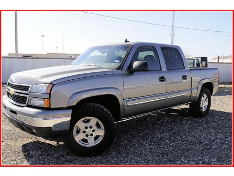 Graystone Metallic Chevrolet Silverado 1500 Z71 Crew Cab 4x4.  Click to enlarge.