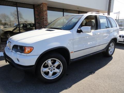 Alpine White BMW X5 4.4i.  Click to enlarge.