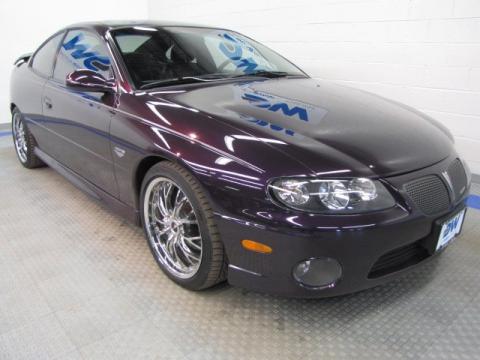 Cosmos Purple Metallic Pontiac GTO Coupe.  Click to enlarge.