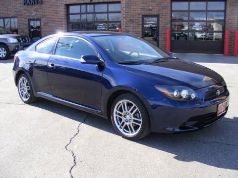 Nautical Blue Metallic Scion tC .  Click to enlarge.