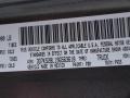 Dodge Color Code PDM Mineral Gray Metallic #17