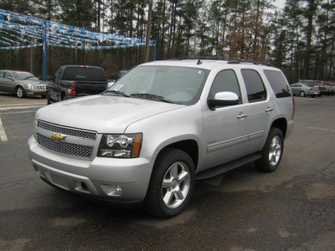 Sheer Silver Metallic Chevrolet Tahoe LT.  Click to enlarge.