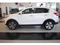  2011 Kia Sportage Clear White #3