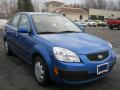 Front 3/4 View of 2009 Kia Rio LX Sedan #15