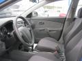  2009 Kia Rio Gray Interior #20
