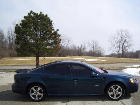 Blue Green Crystal Pontiac Grand Prix GXP Sedan.  Click to enlarge.