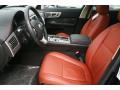  2011 Jaguar XF Spice Red/Warm Charcoal Interior #3