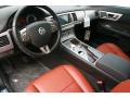  Spice Red/Warm Charcoal Interior Jaguar XF #12