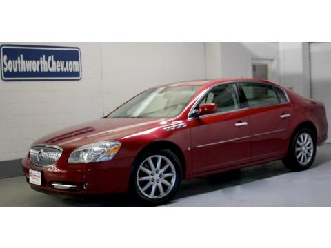 Crystal Red Tintcoat Buick Lucerne CXS.  Click to enlarge.
