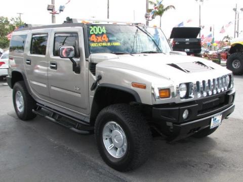 Pewter Metallic Hummer H2 SUV.  Click to enlarge.