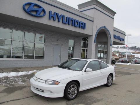 Summit White Chevrolet Cavalier LS Sport Coupe.  Click to enlarge.