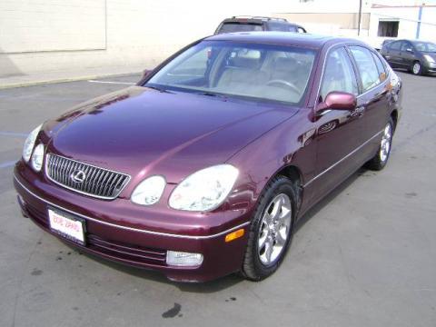 Black Cherry Pearl Lexus GS 300.  Click to enlarge.