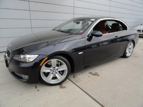Monaco Blue Metallic BMW 3 Series 335i Convertible.  Click to enlarge.