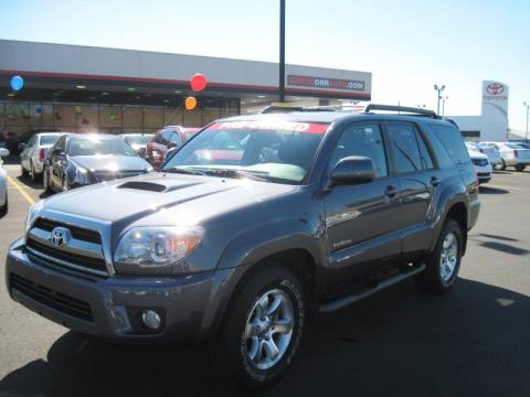 Galactic Gray Mica Toyota 4Runner Sport Edition.  Click to enlarge.